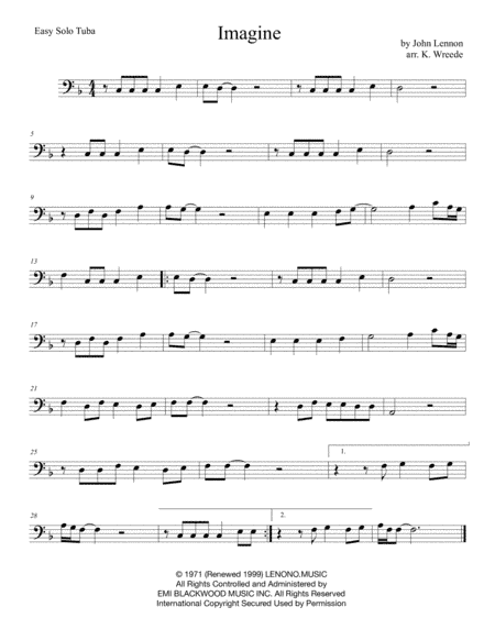 Imagine (arr. K. Wreede)