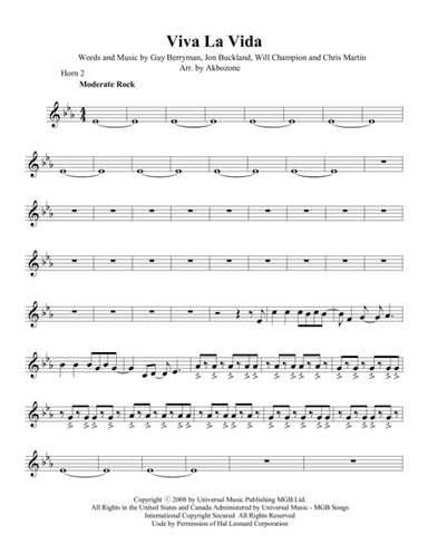 Viva La Vida (arr. John Kim)