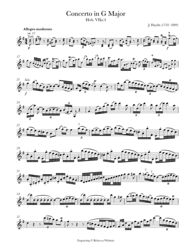 Violin Concerto in G Major (Hob. VIIa:4) (arr. Rebecca Wishnia)