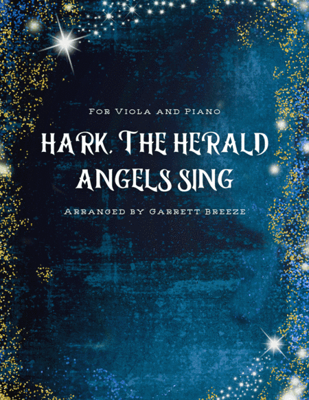 Hark, the Herald Angels Sing (Solo Viola and Piano) (arr. Garrett Breeze)