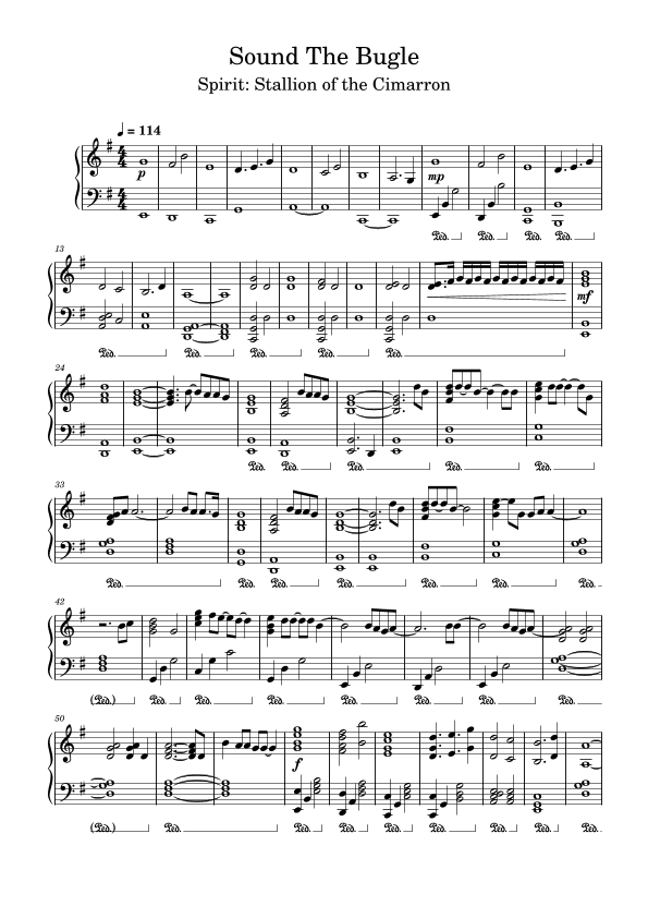 Sound The Bugle (arr. Anya Alston)