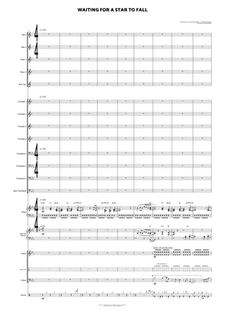Waiting For A Star To Fall (arr. Sam Johnson)