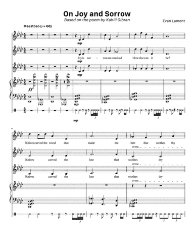 On Joy and Sorrow