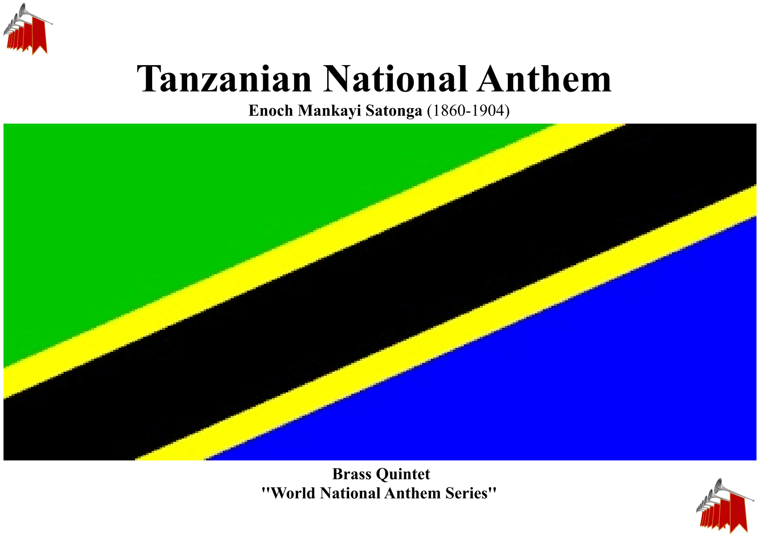 Tanzanian National Anthem for Brass Quintet. (arr. Keith Terrett)
