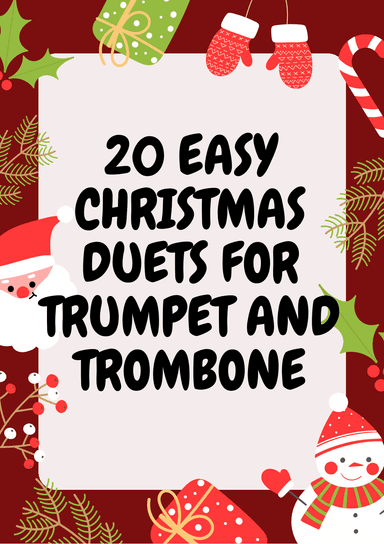 20 Easy Christmas Duets for Trumpet and Trombone (arr. Valdir Maia)