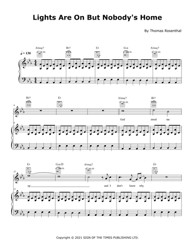 Lights Are On But Nobody's Home (arr. Elisa Rangel Hill)