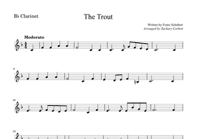 The Trout (arr. Zachary Corbett)