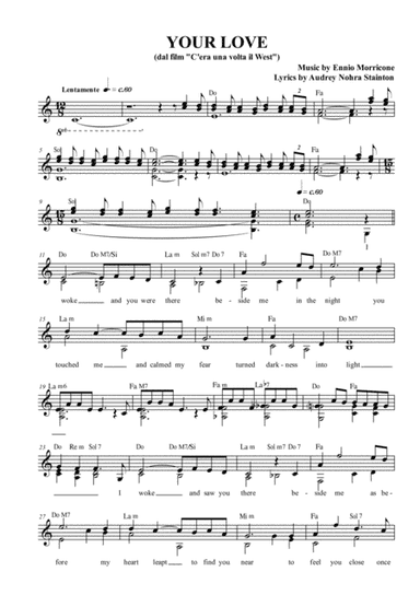 Once Upon A Time In The West (arr. Luca Aletta)