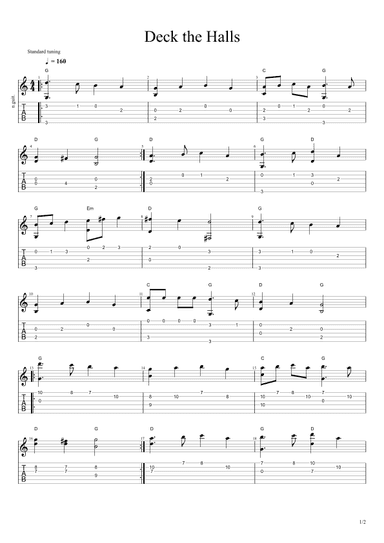 Deck the Halls (arr. Edina Balczo)