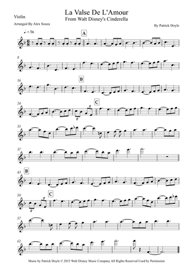 La Valse De L'amour (arr. Alex Souza)