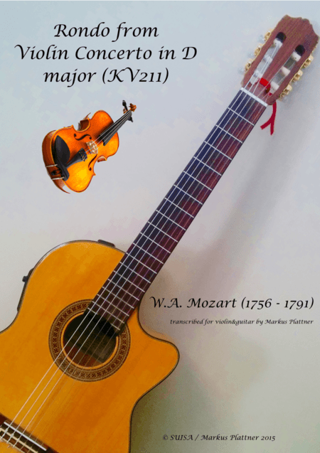 Mozart Rondo for Violin and Guitar (arr. Markus Plattner (*1952))