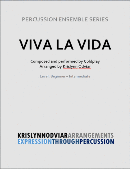 Viva La Vida (arr. Krislynn Odviar)