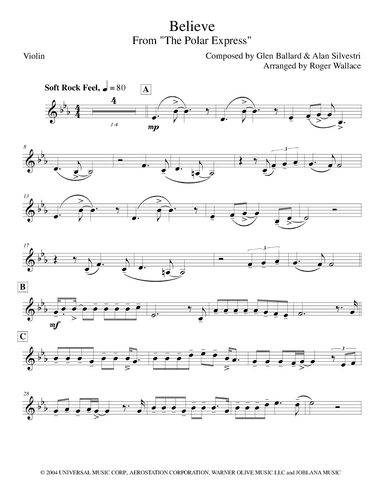 The Polar Express (arr. Roger Wallace)