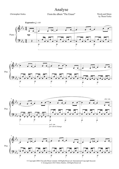 Analyse (arr. Christopher Ittoku)