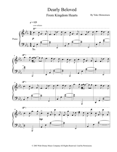 Dearly Beloved (arr. Iván Díaz)