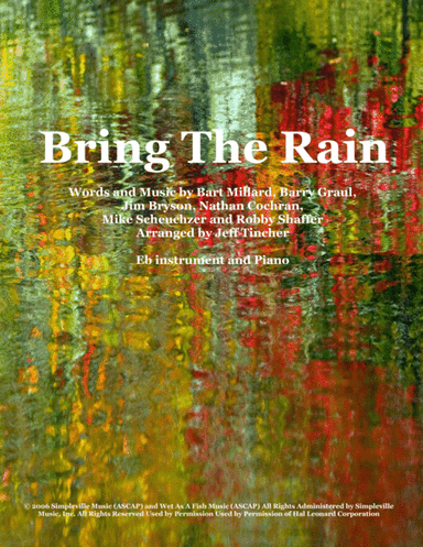 Bring The Rain (arr. Jeff Tincher)