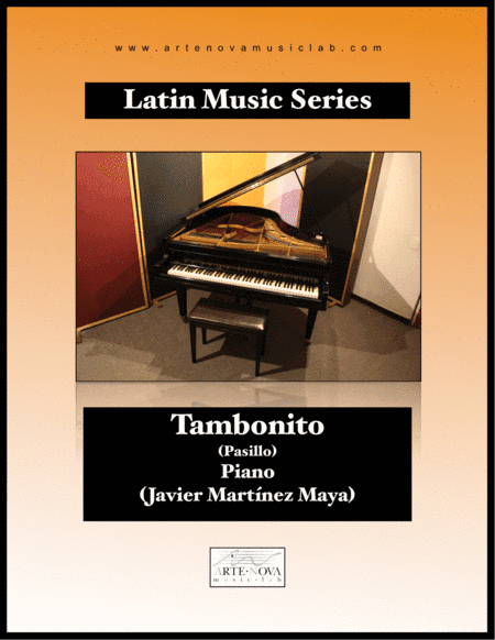 Tambonito - Pasillo for Piano (Latin folk Music)