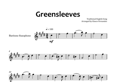 Greensleeves (arr. Glauco Fernandes)