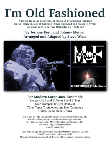 I'm Old Fashioned (arr. Steve Wiest)