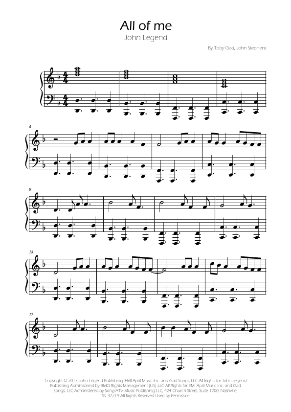 All Of Me (arr. Ygor Nunes)