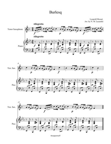 Burlesq (arr. Nick Lacanski)