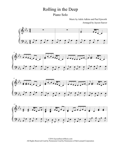 Rolling In The Deep (arr. Jayson Seaver)