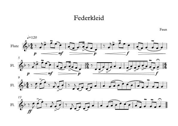 Federkleid (arr. Matheus Sampaio)