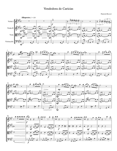 Vendedora de caricias (arr. Ulises Cabrera)