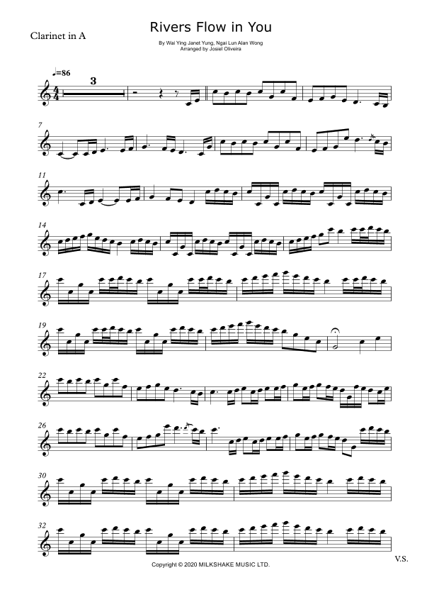 River Flows To You Ep49 (arr. Josiel Oliveira)