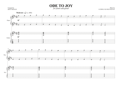 Ode to Joy (arr. Art.o Artaud)
