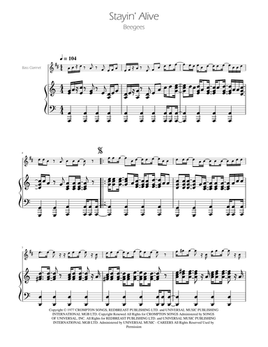 Stayin' Alive (arr. Ygor Nunes)