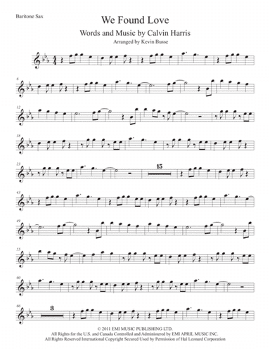 We Found Love (arr. Kevin Busse)