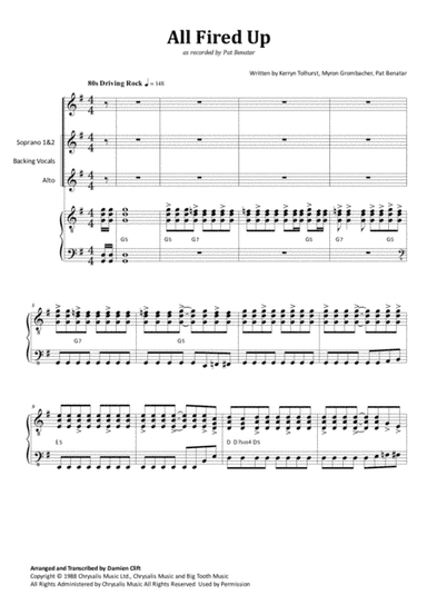 All Fired Up (arr. Damien Clift)