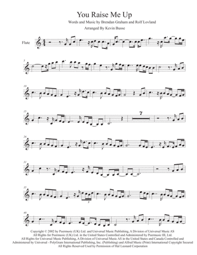 You Raise Me Up (arr. Kevin Busse)