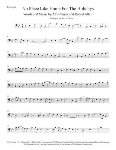 (There's No Place Like) Home For The Holidays (arr. Kevin Busse)