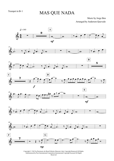 Mas Que Nada (arr. Anderson Quevedo)