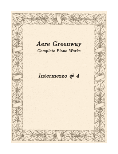 Intermezzo # 4