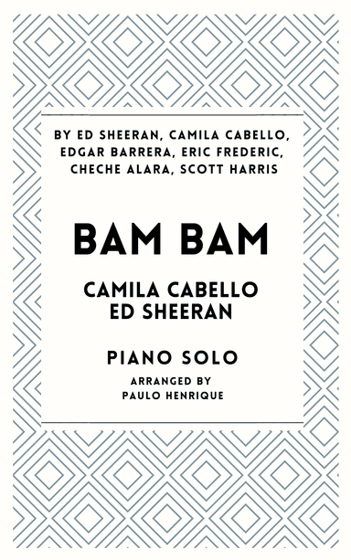 Bam Bam (arr. Paulo Henrique)