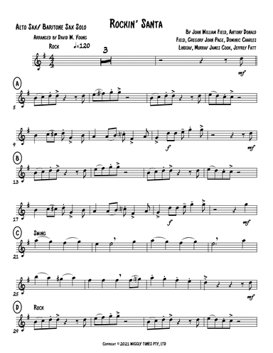 Rockin' Santa (arr. David W. Young)