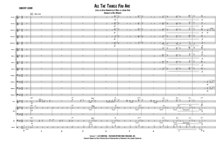 All The Things You Are (arr. Nico Mendoza)
