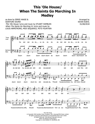 This Ole House (arr. Kevin Koehl)