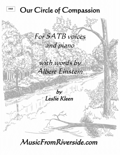 Our Circle of Compassion for SATB voices and piano