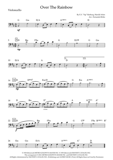 Over The Rainbow (arr. Fernando Britto)
