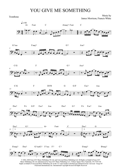 You Give Me Something (arr. Anderson Quevedo)