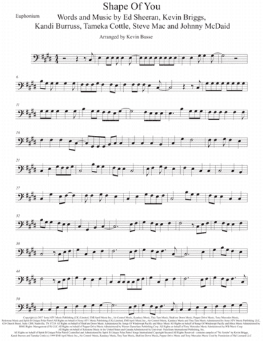 Shape Of You (arr. Kevin Busse)