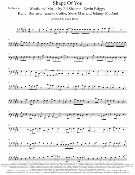 Shape Of You (arr. Kevin Busse)