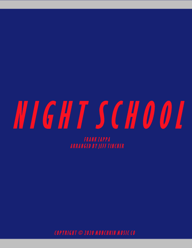 Night School (arr. Jeff Tincher)