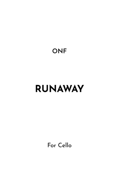 Runaway (arr. Jireh J.)