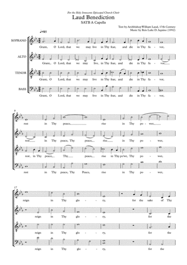 Laud Benediction