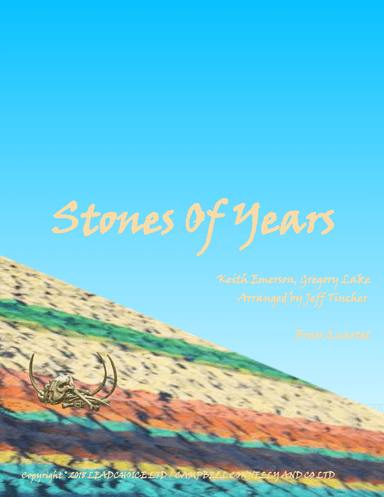Stones Of Years (arr. Jeff Tincher)